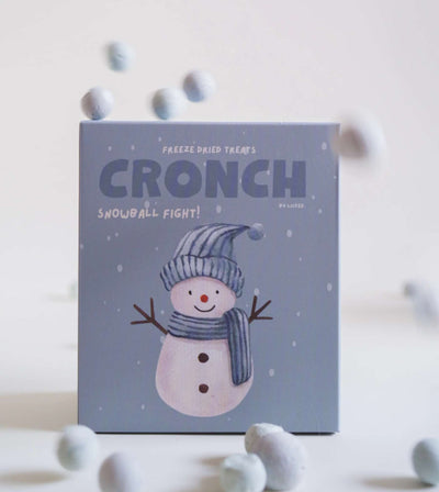 Licked CRONCH Freeze Dried Christmas Dog & Cat Treats (Snowball)