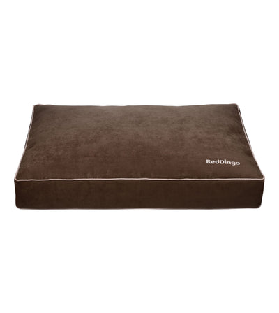 Red Dingo Premium Mattress Dog Bed (Chocolate)