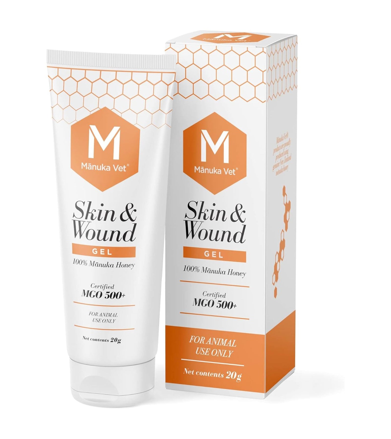 Manuka Vet Skin & Wound Gel For Cats And Dogs (500+ MGO Medical Grade)