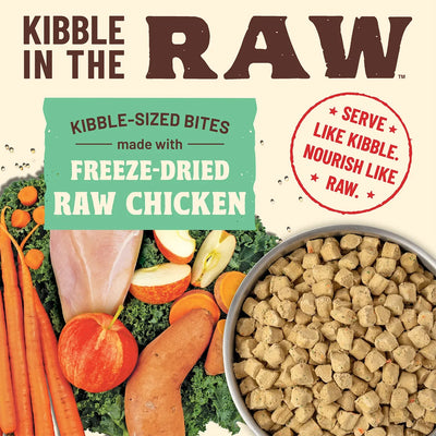 Primal Kibble in the Raw Freeze Dried Dog Food (Chicken Recipe With Grains)