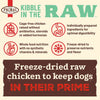 Primal Kibble in the Raw Freeze Dried Dog Food (Chicken Recipe With Grains)