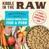 Primal Kibble in the Raw Freeze Dried Dog Food (Fish & Pork Recipe With Grains)