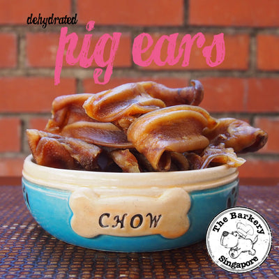 The Barkery Dehydrated Pig Ear Dog Treats