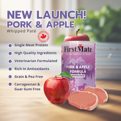 FirstMate Pork & Apple Whipped Paté Wet Dog Food