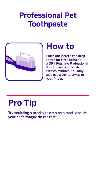 Petsmile Professional Pet Toothpaste for Dogs & Cats (Rotisserie Chicken Flavor)