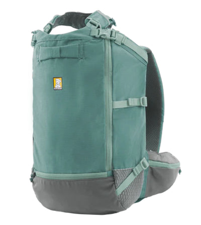 Ruffwear Hitch Hiker™ Lightweight Technical Dog Backpack Carrier (River Rock Green)
