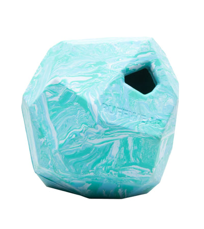 Ruffwear Gnawt-a-Rock™ Natural Rubber Treat Dispenser Dog Throw Toy (Glacial Blue)