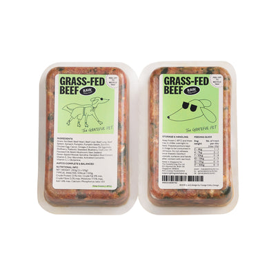 The Grateful Pet Raw Dog Food (Grass-Fed Beef)