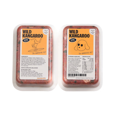 The Grateful Pet Raw Dog Food (Wild Kangaroo)