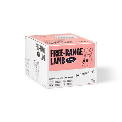 The Grateful Pet Raw Dog Food (Free-Range Lamb)