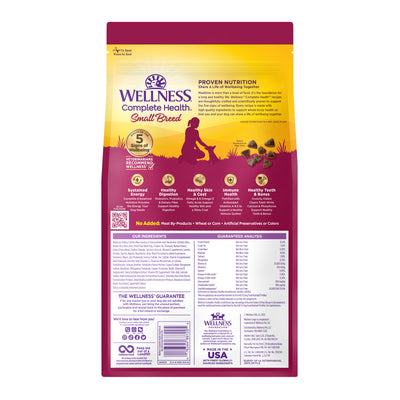 Wellness Complete Health Small Breed Senior Dry Dog Food