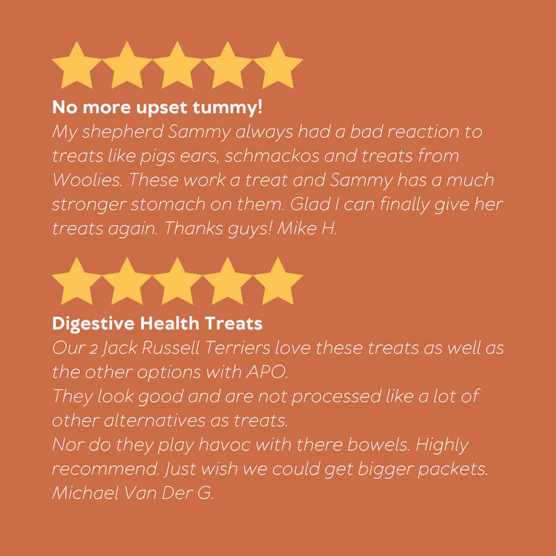 Australian pet organics (Digestive Health) Certified Organic Dog Treats