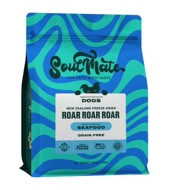 SoulMate ROAR ROAR ROAR Grain Free Freeze Dried Dog Food (South Pacific Seafood)