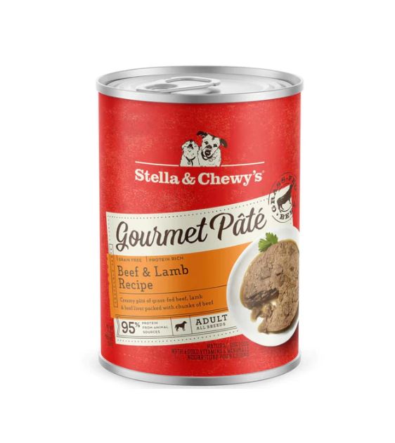 Stella Chewy s Grain Free Gourmet Pate Wet Dog Food Beef Lamb