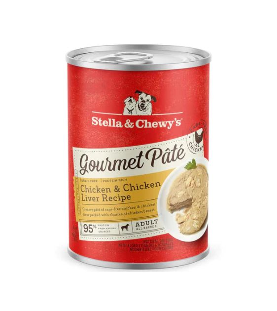 $6.80 ONLY [PWP SPECIAL]: Stella & Chewy’s Grain Free Gourmet Pate Wet Dog Food (Chicken & Chicken Liver)