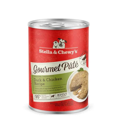 Stella & Chewy’s Grain Free Gourmet Pate Wet Dog Food (Duck & Chicken)