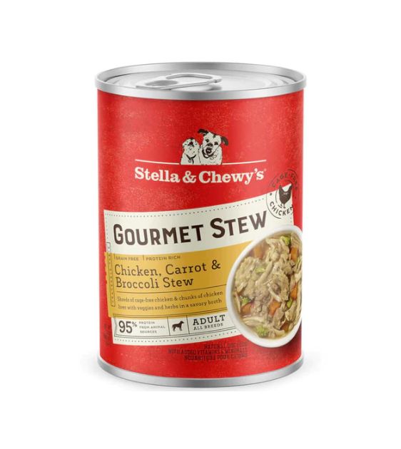 $6.80 ONLY [PWP SPECIAL]: Stella & Chewy’s Grain Free Gourmet Stew Wet Dog Food (Chicken, Carrot & Broccoli Stew)