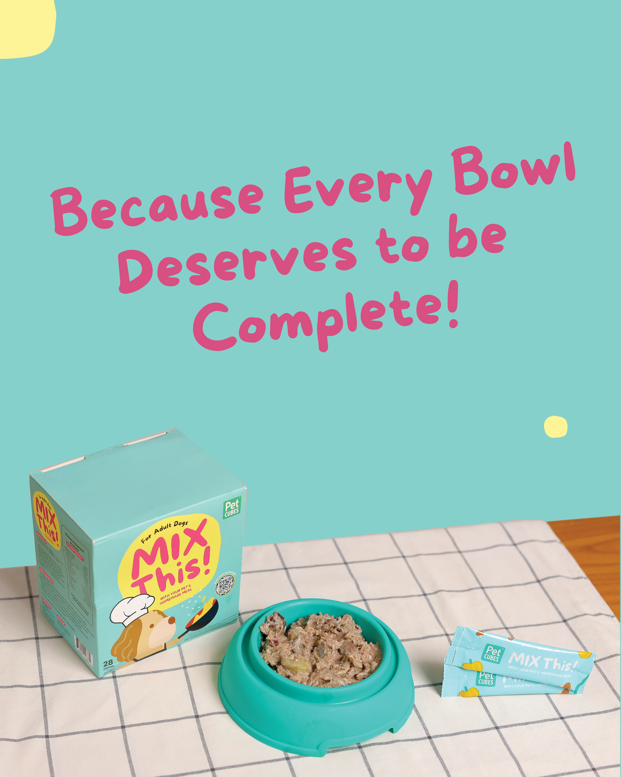 PetCubes Mix This! Meal Balancer for Dogs