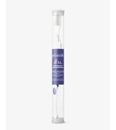 Petsmile Professional 45 Degree Dual-Ended Toothbrush for Dogs & Cats