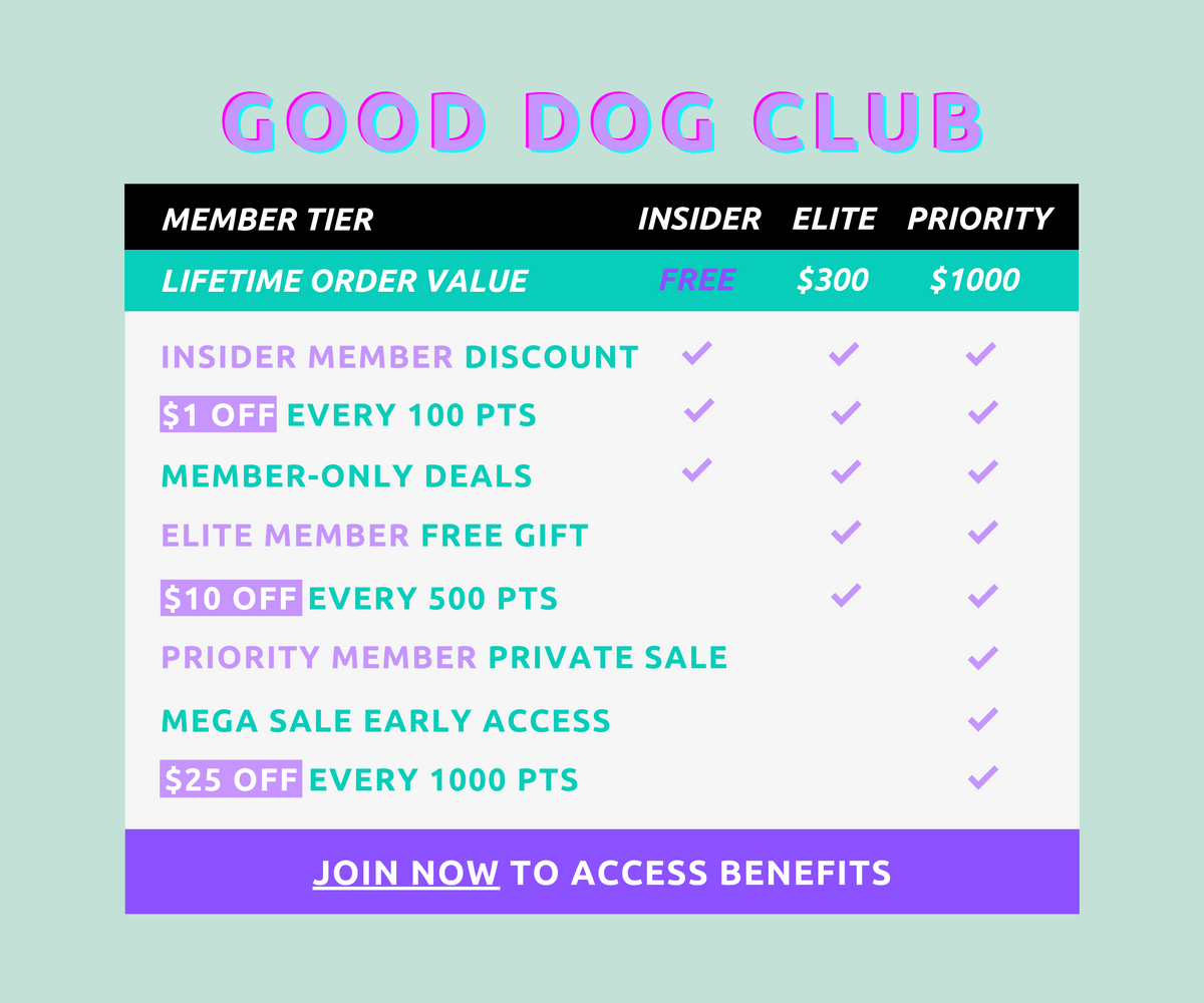Join Good Dog Club At Singapore's Best Online Pet Store | Good Dog People