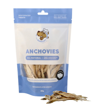 The Barkery Dehydrated Anchovies Dog Treats