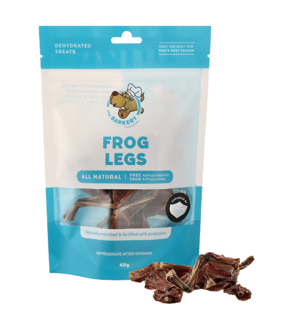 The Barkery Dehydrated Frog Legs Dog Treats Good Dog People