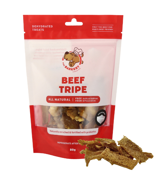 The Barkery Dehydrated Beef Tripe Dog Treats Good Dog People