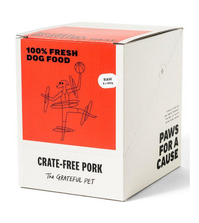 The Grateful Pet Raw Dog Food (Crate-Free Pork)