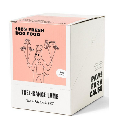 The Grateful Pet Raw Dog Food (Free-Range Lamb)