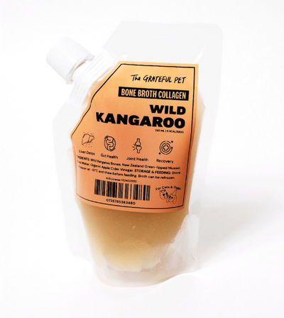 The Grateful Pet Bone Broth For Dogs & Cats (Kangaroo)