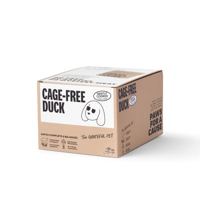 The Grateful Pet Cooked Dog Food (Cage-Free Duck)