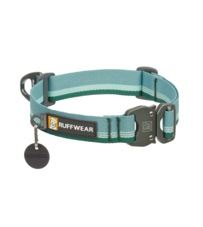 Ruffwear Top Rope™ Reflective Ballasted Dog Collar (River Rock Green)