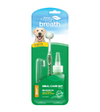 TropiClean Fresh Breath - Oral Care Kit (Toothbrush, Finger Brush & Gel) for Dogs