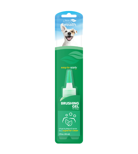 $13.50 ONLY [CLEARANCE]: TropiClean Fresh Breath Brushing Gel for Dogs