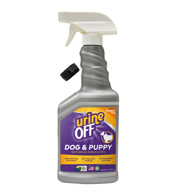 Urine Off Bio-Enzymatic Stain & Odor Remover Spray For Dogs & Puppies