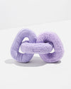 Wild One Chew Chain Crinkle Squeaky Dog Toy (Lilac)