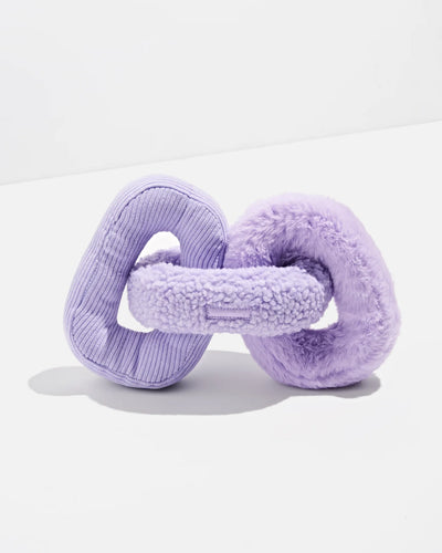 Wild One Chew Chain Crinkle Squeaky Dog Toy (Lilac)