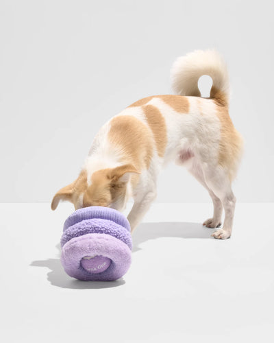 Wild One Tennis Tuft Puzzle Dog Toy (Lilac)