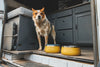 Ruffwear Basecamp™ Sound-Dampening Hard-Sided Dog Bowl (Cattail Tan)