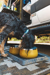 Ruffwear Basecamp™ Sound-Dampening Hard-Sided Dog Bowl (Cattail Tan)