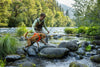 Ruffwear Web Master™ Dog Harness with Neck Buckle and Handle (Blaze Orange)