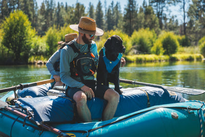 Ruffwear Confluence™ Harness-Style Dog Life Jacket (Biolumin Blue)