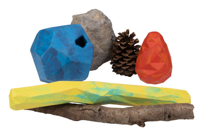 Ruffwear Gnawt-a-Rock™ Natural Rubber Treat Dispenser Dog Throw Toy