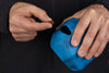 Ruffwear Gnawt-a-Rock™ Natural Rubber Treat Dispenser Throw Dog Toy (Glacial Blue)