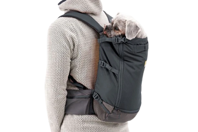 Ruffwear Hitch Hiker™ Lightweight Technical Dog Backpack Carrier (Basalt Gray)