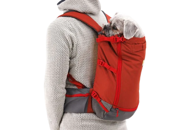 Ruffwear Hitch Hiker™ Lightweight Technical Dog Backpack Carrier (Red Clay)