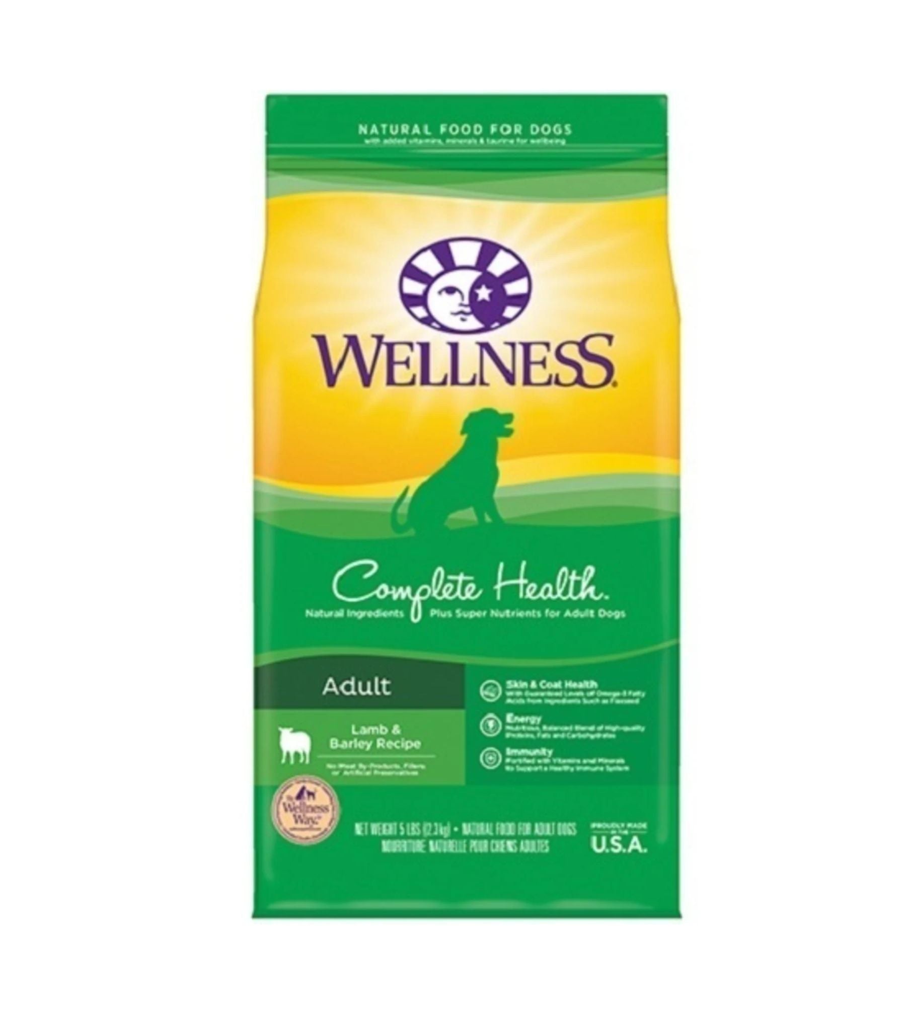 $19.90 ONLY [CLEARANCE]: Wellness Complete Health Wholesome Grains Adult Dry Dog Food (Lamb & Barley Recipe)