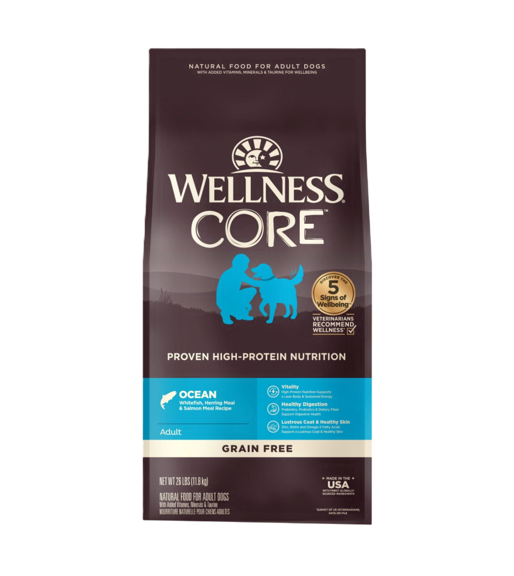 TRY BUY: Wellness Core Grain Free Ocean Dry Dog Food Good Dog