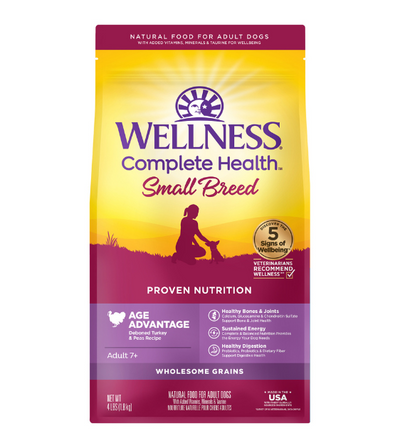 Wellness Complete Health Small Breed Senior Dry Dog Food