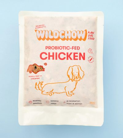 WildChow Balanced & Complete Raw Dog Food (Probioti-Fed Chicken)